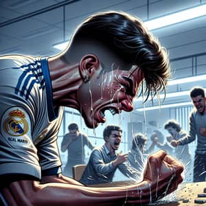 Brahim Diaz Real Madrid Fury: Tears and Tension | 4k