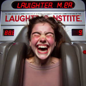 The Laughter Institute: Joyful 18-Year Old Girl on a Tickle Machine