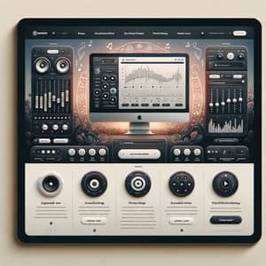 Modern Music Software Landing Page