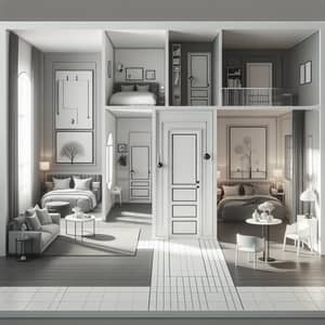 Minimalist Italian Interior Design | 140 Sqm, 4 Beds, 2 Baths