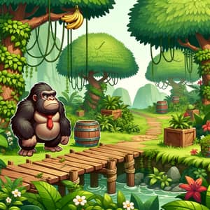Classic Jungle Adventure with Donkey Kong and Diddy Kong