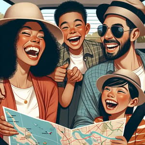 Joyful Family Vacation: Travel Plans & Fun Games