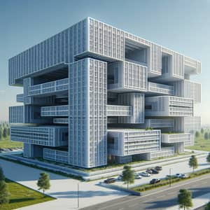 Modern Building Visualization with Sandwich Panels | 7000 sqm Coverage