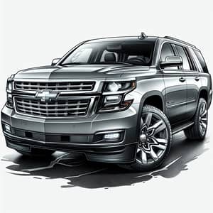 Chevrolet Tahoe - Large SUV with Box Design & High-Tech Features