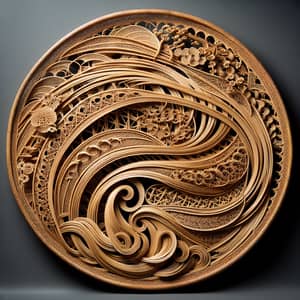 Traditional Chinese Bamboo Weaving Art: Rich Textured Craftsmanship
