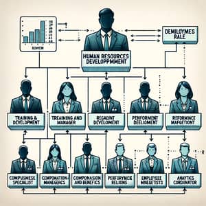 Organizational Structure Chart - HR Department