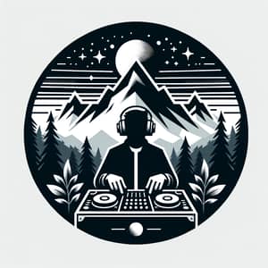 Minimalistic DJ Logo Design for North Wilderness Company | 4K Resolution