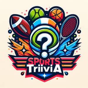 Dynamic Sports Trivia Logo Design | Sports Enthusiast Account