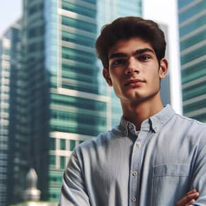Confident & Strong Middle Eastern Boy