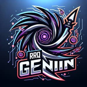 RRQ Genin eSports Squad Logo | Competitive Gaming Team