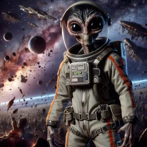 Alien in Astronaut Suit: End Times Adventure