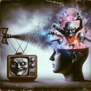 Sinister Influence of Television News Network on Human Mind