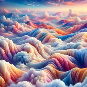 Psychedelic World: Soft White Hills & Vibrant Colors