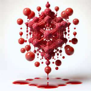 Sacred Geometry Blood Drop Art