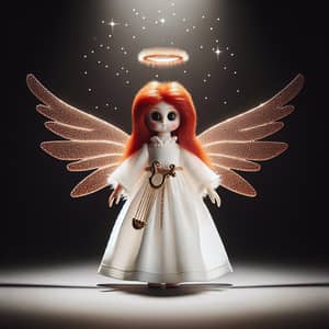 Angel Doll with Golden Harp - Surprising Transformation