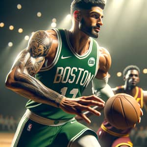 Stephen Curry vs Damian Lillard in Championship Game | Boston Celtics vs Cleveland Cavaliers