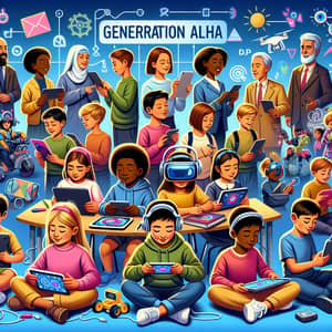 Generation Alpha: Diverse Children Engaging with Technology