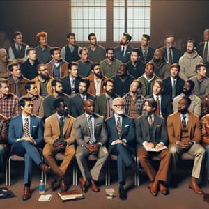 Diverse Christian Men's Marriage Seminar | Candid Moments