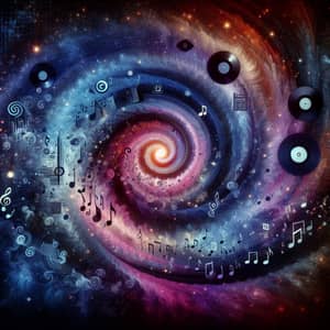 Abstract Soul Music Interpretation | Harmonious Musical Symbols