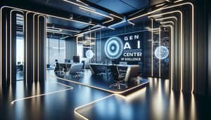 Gen AI Center of Excellence - High-Tech Office Design