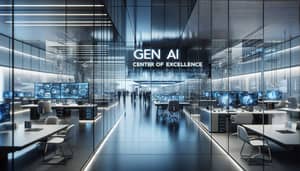 Gen AI Center of Excellence | Modern Technology Office Design