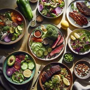 Healthy Keto Meals | Vibrant Food Photography