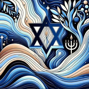 Jewish Ethics Abstract Art - Philosophical Representation