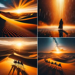 Sahara Desert Photography: Sunset, Rainfall, Camels, and Stars
