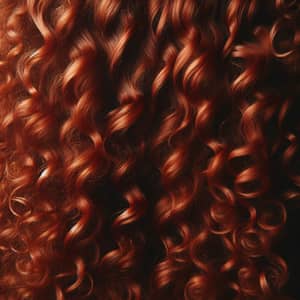 Vibrant Red Hair Textures and Shades | Curly and Lush