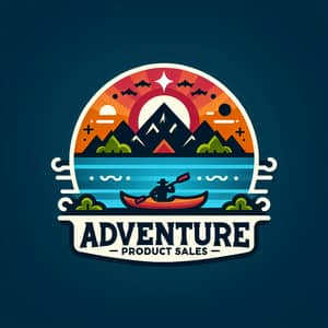 Adventure Product Sales Logo | Exciting Outdoor Elements