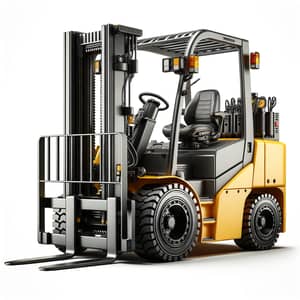 Industrial Electric Forklift Truck | 2.5 Tons | Bright Yellow Paint