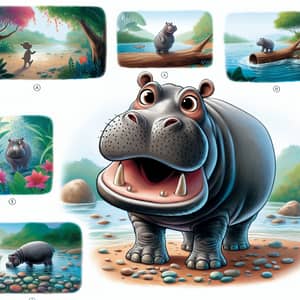 Harold the Curious and Adventurous Hippo | Wonders of the World