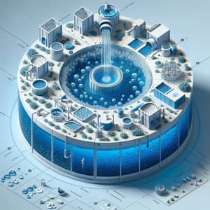 3D Model of Water Capture, Filtration & Redistribution System