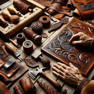 Traditional Artisan Leather-Working Process