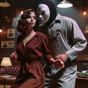 Michael Myers and Lori Strode Intriguing Dance
