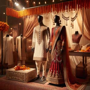 Exquisite Indian Ethnic Wear Showcase Layout
