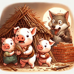 Protect Your Site: Three Little Pigs Building Houses