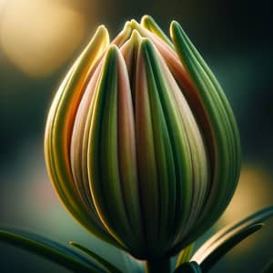 Close-up Lily Bud Unfurling | Beautiful Bloom in Focus