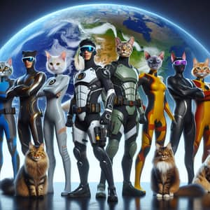 Superhuman Cat Heroes Protecting Earth | Hero Costumes Explained
