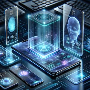 Futuristic Mobile Phones: Holographic Displays, Biometric Security & AI Assistants