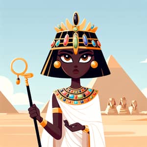 Animated Egyptian Persona: Culture & Style