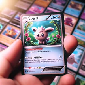 PoorCards | Fantasy Creature Trading Card | Vibrant Design