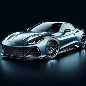 Detailed 3D Sport Car Image | Aerodynamic Design