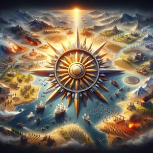 The Dawn of Rebirth: Grand Strategy Video Game Imagery