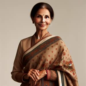 Desi Indian Mature Aunt | Traditional Attire & Grace