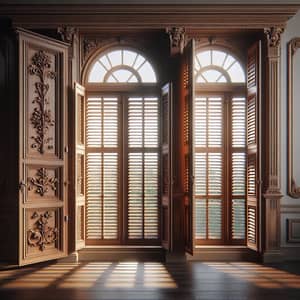 Classic Elegance: High-Quality Wooden Shutters | Website Name