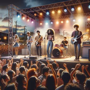 Lively Concert in Carabobo, Venezuela: Young Musicians Shine
