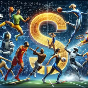 S Sports and Artificial Intelligence Fusion | Visual Metaphor