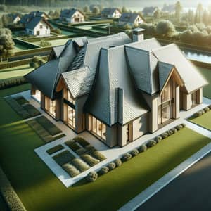 Elegant House | State-of-the-Art Asphalt Roof Shingle Design