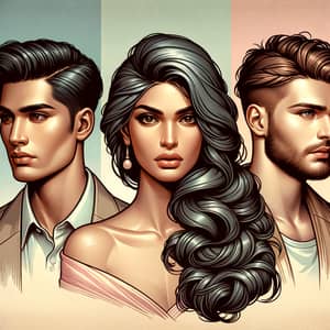 Diverse Hairstyles: Asian, Middle-Eastern, Caucasian | Styling Trends 2022